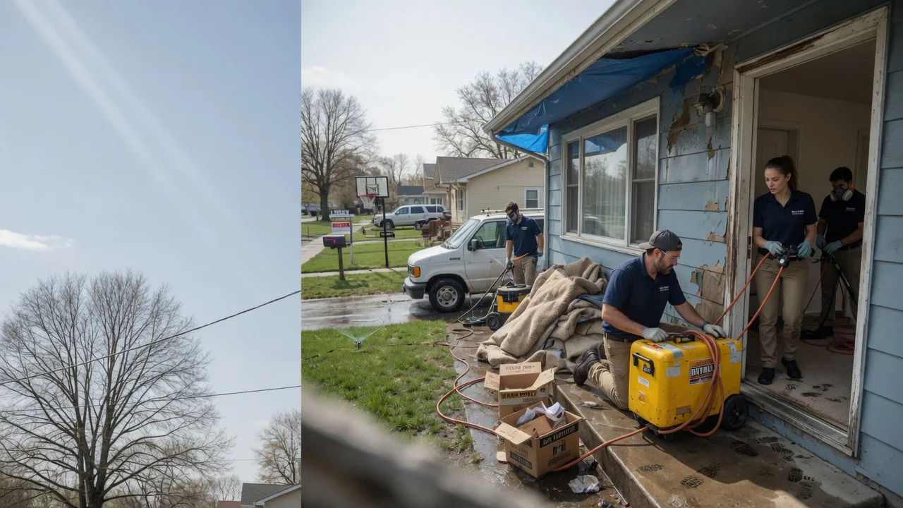 Basement Flood Cleanup in Cumberland, WI near me